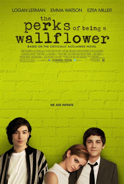 An introvert freshman is taken under the wings of two seniors who welcome him to the real world. The Perks of Being a Wallflower | Moviepedia | FANDOM ...