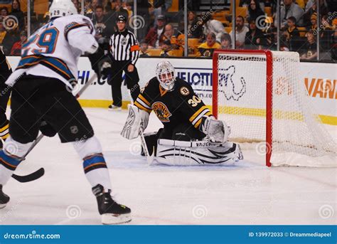 Boston Bruins Goalie Tim Thomas Editorial Stock Photo Image Of