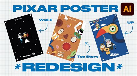 How To Design Movie Posters Disney Pixar Films YouTube