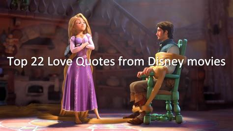 top 22 love quotes from disney movies youtube