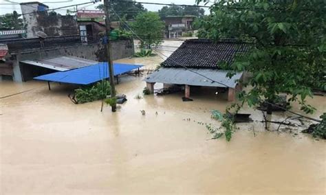 Southern Region Of Rupandehi Kapilvastu Nawalparasi Inundated Following Incessant Rainfall