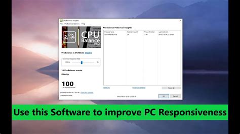 Use This Software To Improve Pc Responsiveness Youtube