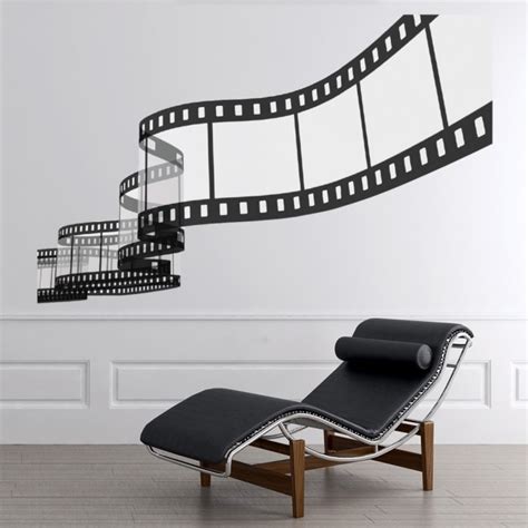 Cinema Movie Film Reel Wall Sticker