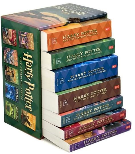Harry Potter Paperback Boxed Set Books 1 7 By J K Rowling Mary
