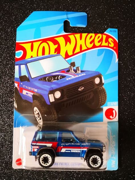 Hot Wheels Nissan Patrol Custom Blue Hobbies Toys Toys Games On