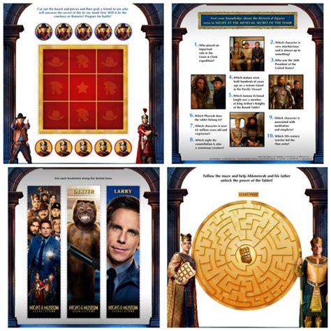 Ask them to create a script as if they were a news anchor or a reporter in the field. Night at the Museum Secret of the Tomb