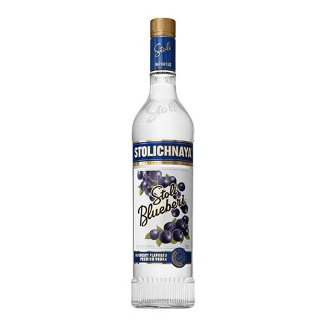Vodka Stolichnaya Blueberry Cc