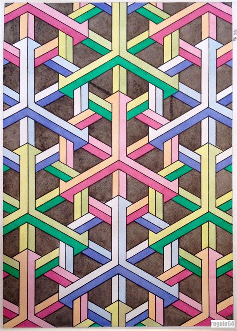Impossible On Behance Geometric Art Isometric Art Sacred Geometry Art
