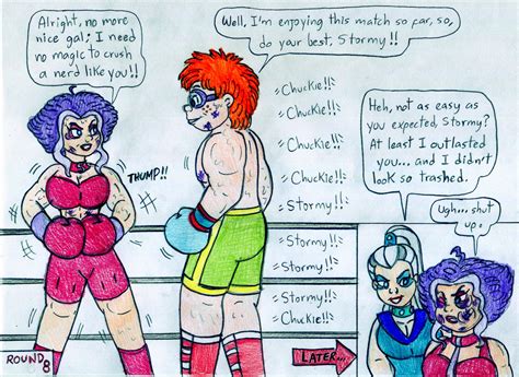 Boxing Chuckie Vs Stormy By Jose Ramiro On Deviantart