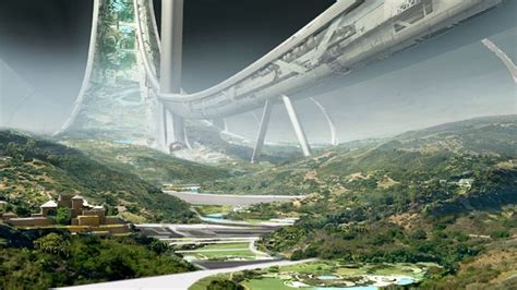 The Artwork Of Mitchell Stuart Futuristic City Sci Fi Concept Art
