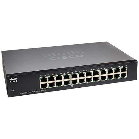 Cisco Sf110 24 10100 24 Port Unmanaged Rack Switch Sf110 24 Eu Midteks