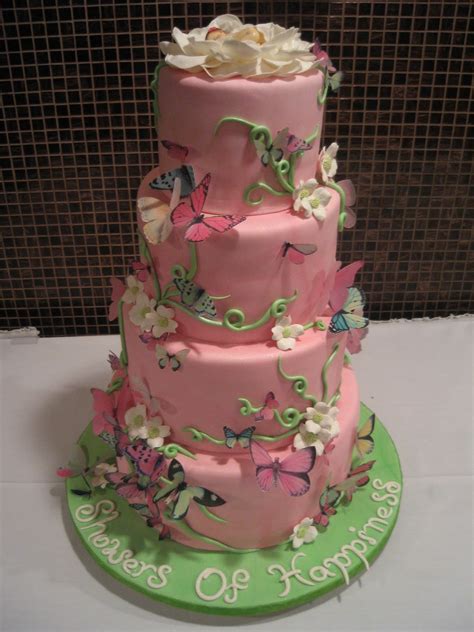 The baby girl's nursery theme is also butterflies, so it was the theme for the baby shower. The Sweet Escape Blog: "Butterfly" Baby Shower Cake