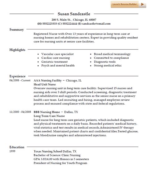 Knowing and personal exemplar introduction knowledge is a combination of what a nurse has learned and experienced in their nursing career (butts & rich, 2018, p92). Nurse Resume Template