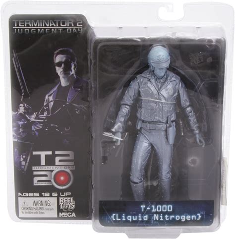 Neca Figurine Terminator T1000 Nitrogène Liquide 18 Cm Amazonfr