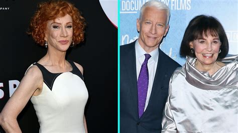 Kathy Griffin Questions Anderson Cooper S Relationship With Late Mother