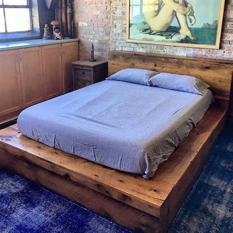 Modern Zen Box Bedframe Etsy Box Bed Frame Wood Pallet Bed Frame