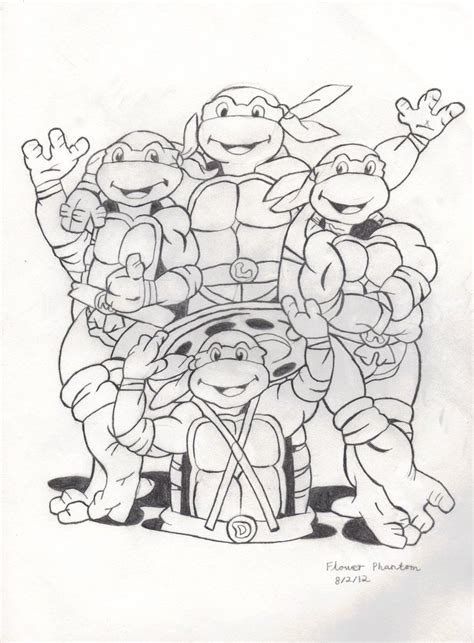 Ninja Turtle Drawing Pictures At Getdrawings Free Download