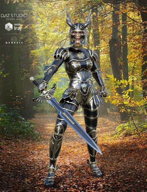 Demon Armor For Genesis 3 Females Render State