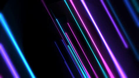 Motion Colorful Neon Lines Abstract Background Elegant And Luxury