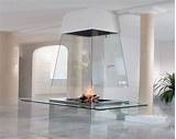 Photos of Glass Enclosed Gas Fireplace