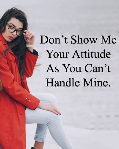 Attitude Poems For Girls