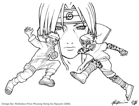 Dessin A Colorier Naruto Gratuit Coloriage