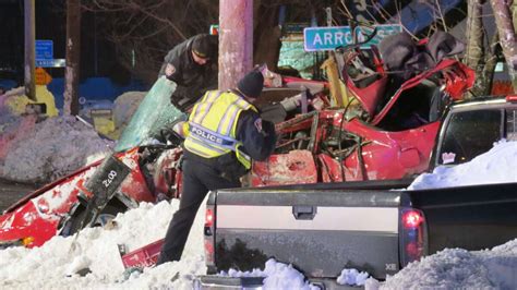Driver Killed In Colonie When Car Hit Snowbank Went Airborne