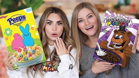 Trying More Weird Cereal W Ijustine Youtube
