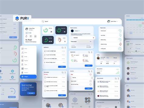 Purpose Widgets Dashboard UI V2 Search By Muzli