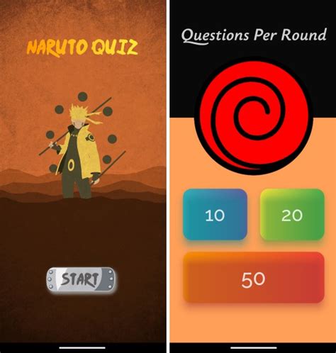A Captivating Naruto Quiz Game Developed Using Flutter