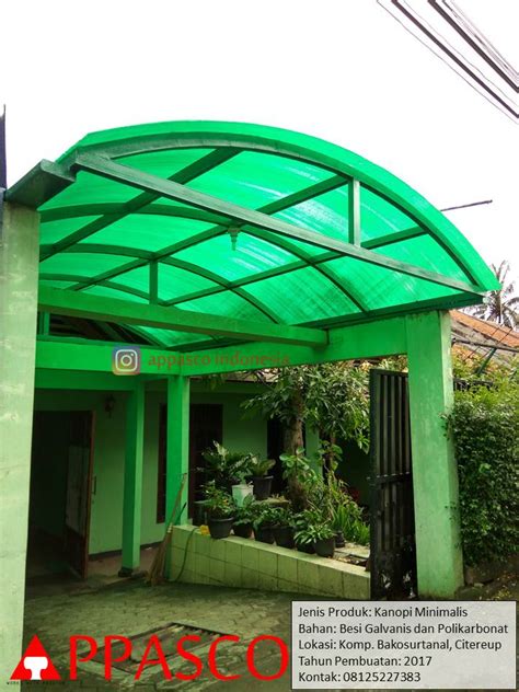 Jenis atap ini terbuat dari campuran bahan aluminium dan seng, sehingga terkadang disebut juga zyncalum. Kanopi Lengkung Atap Polikarbonat Bakosurtanal - Jual ...