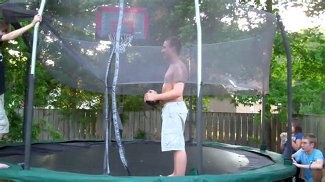 Trampoline Dunk Contest Youtube