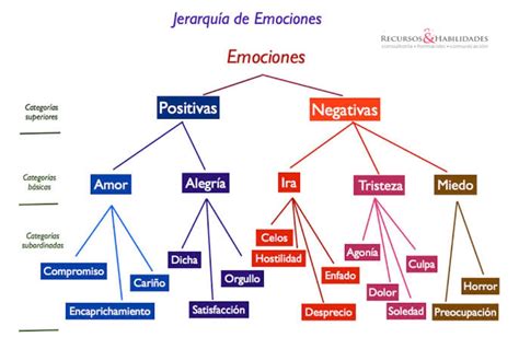 Detalle Imagen Mapa Mental De Las Emociones Con Dibujos