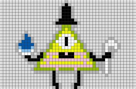 Gravity Falls Bill Cipher Pixel Art Pixel Art Pixel Art Design