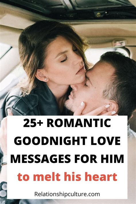 25 Romantic Goodnight Love Messages For Him To Melt His Heart