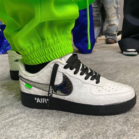 Louis Vuitton X Nike Air Force Revealed In Paris Sneakers Cartel