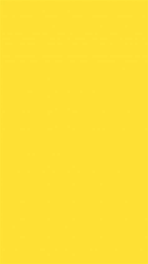 Banana Yellow Solid Color Background Wallpaper For Mobile