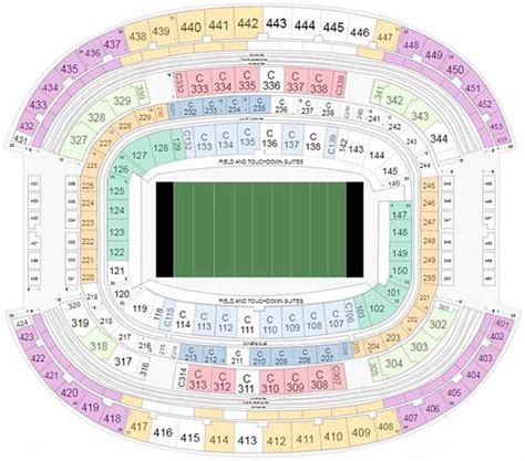 Everbank Field Seating Chart With Rows In 2020 With