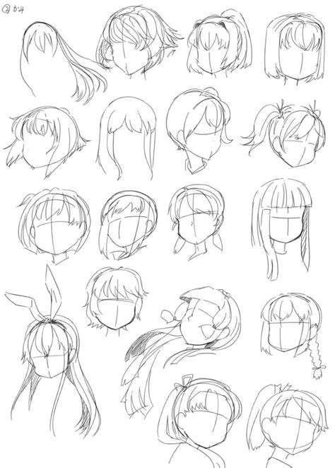 Pin By Lennah On Drawing Resources Drawing Hair Tutorial Anime