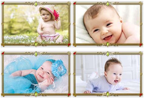 Cute Baby Combo Poster Set Of 4 Poster Poster For Pregnant Women New