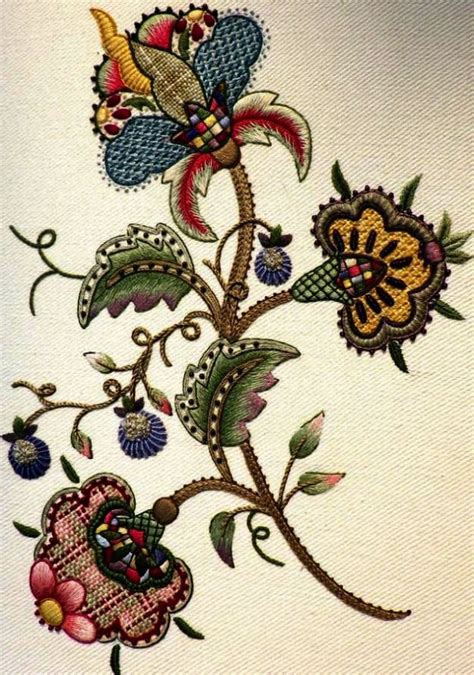 Pin On Crewel Embroidery
