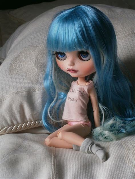 Ooak Custom Blythe Doll Mandy Cotton Candy Rbl By Gerakina Blythe