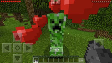 How To Make A Friendly Creeper In Minecraft Pocket Edition Friendly