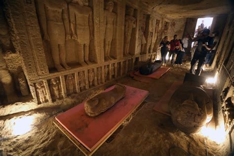 Egipto Impresionante Hallazgo 59 Sarcófagos De Hace 2 600 Años Con