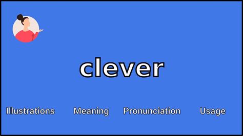 Clever Meaning And Pronunciation Youtube