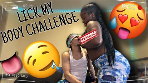 Lick My Body Challenge Hilarious Youtube