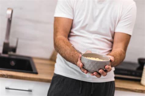 681 Man Holding Bowl Spoon Stock Photos Free And Royalty Free Stock