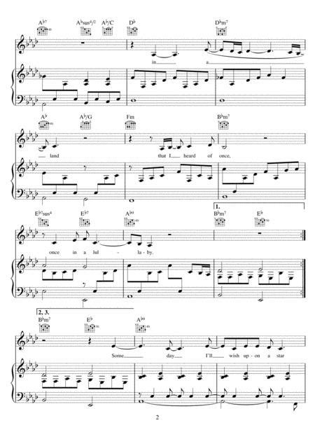 Over The Rainbow By Eva Cassidy Harold Arlen Digital Sheet Music For