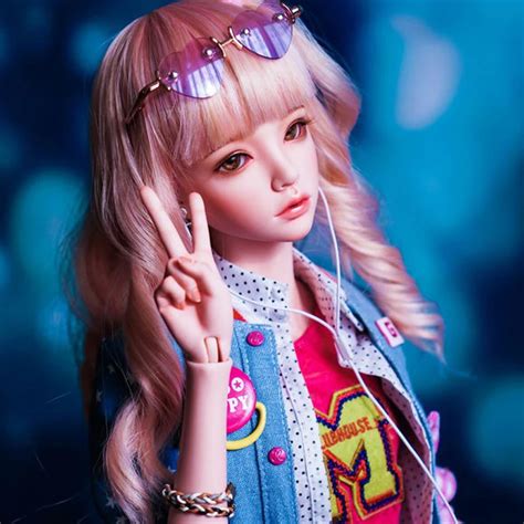New Style 14 Bjd Doll Bjd Sd Fid Mari Doll With Eyes For Baby Girl