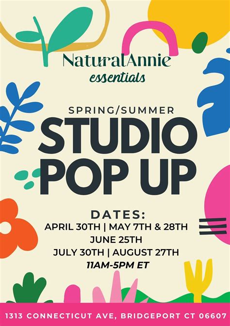 Springsummer Studio Pop Up Shop